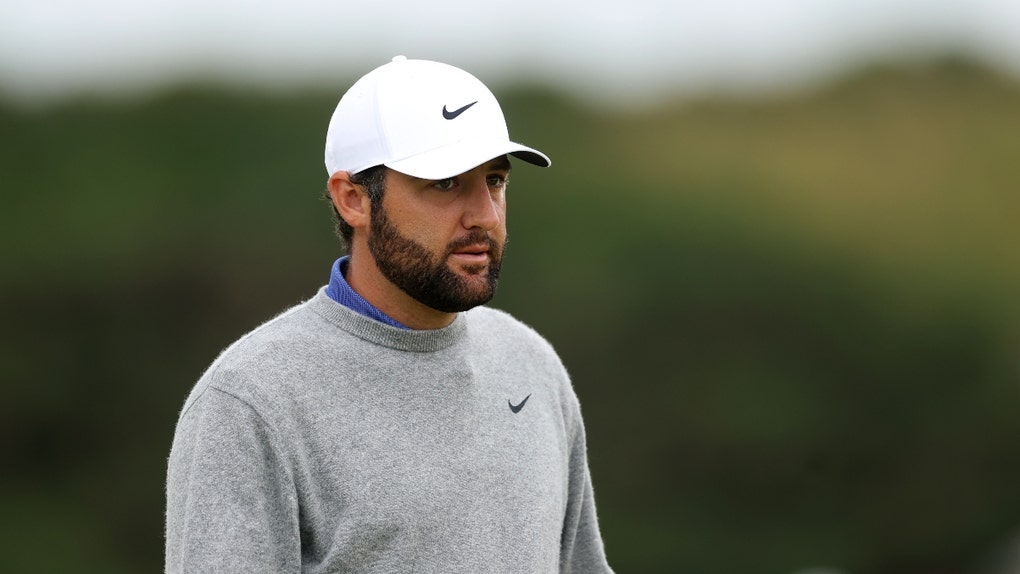 Scottie Scheffler at Royal Portrush