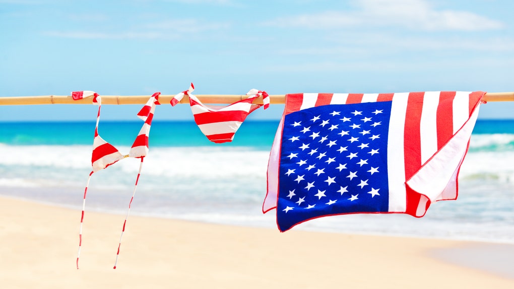 Tiffani Gomas is ready for the Fourth of July