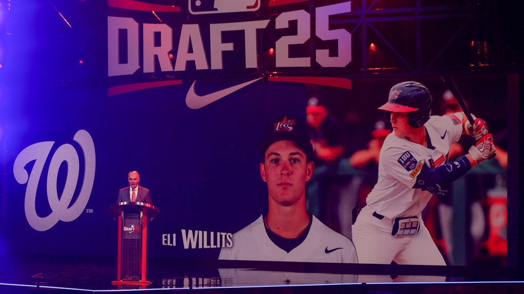 Eli Willits is made the first overall pick at the MLB Draft ahead of Ethan Holliday