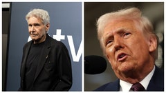 Harrison Ford and Donald Trump