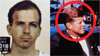 New documents reveal CIA assets were in contact with Lee Harvey Oswald prior to him shooting John F. Kennedy. Was Lee Harvey Oswald the lone shooter? (Photo by Kypros/Getty Images and Getty Images)