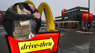 mcdonald's drive-thru brawl