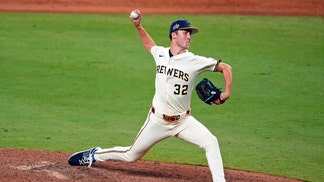 Milwaukee Brewers rookie RHP Jacob Misiorowski pitches during the 2025 MLB All-Star Game at Truist Park in Atlanta. (Photo credit: Dale Zanine-Imagn Images)