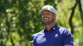 Bryson DeChambeau smiling