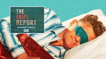 Gripe Report and guy sleeping