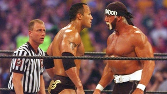 The Rock and Hulk Hogan