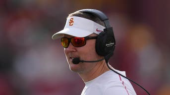USC Trojans and head coach Lincoln Riley