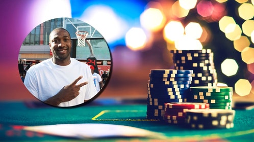 Gilbert Arenas poker chips.