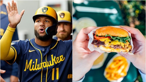 Brewers and a burger