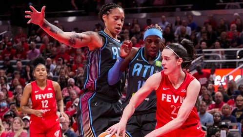 Caitlin Clark and Brittney Griner 