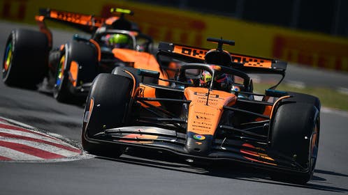 Lando Norris and Oscar Piastri