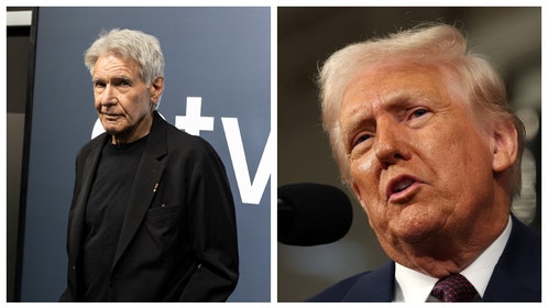 Harrison Ford and Donald Trump