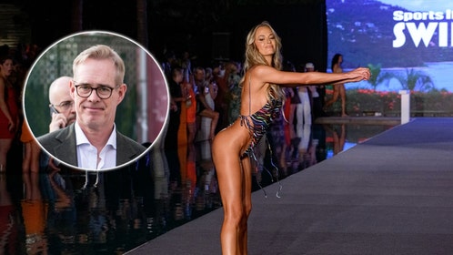 Jena Sims and Joe Buck