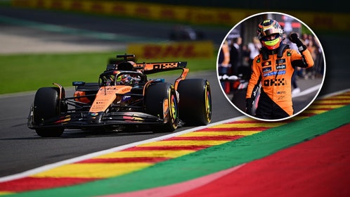 Oscar Piastri in Belgium