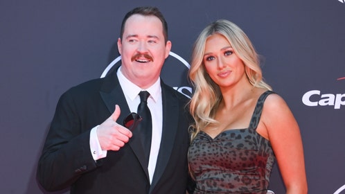 shane gillis girlfriend grace brassel 90s supermodel espys red carpet