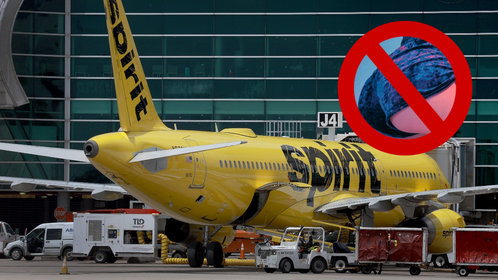 spirit airlines no booty shorts