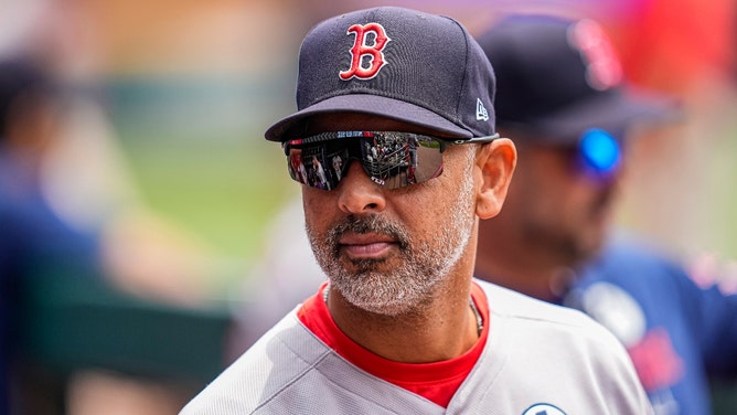 Alex Cora of the Boston Red Sox.