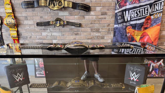 Hulk Hogan fans flock to his store in Pigeon Forge, Tennessee, to buy a piece of history to remember the Hulkster. Via: Trey Wallace