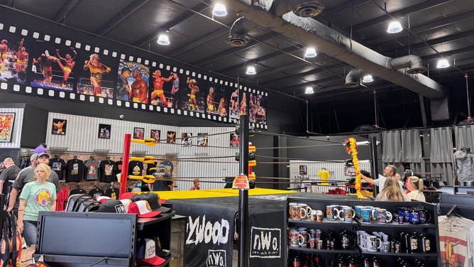 Hulk Hogan fans flock to his store in Pigeon Forge, Tennessee, to buy a piece of history to remember the Hulkster. Via: Trey Wallace