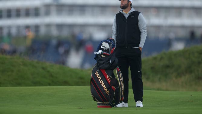 Scottie Scheffler is the solo leader at The Open Championship