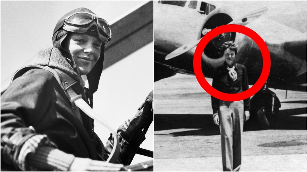 Has Amelia Earhart's plane been found? (Photo credit should read STAFF/AFP via Getty Images and Getty Images)