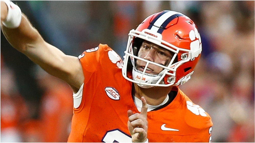 A viral rumor claims Clemson QB Cade Klubnik was seriously injured in a car crash. It's a false rumor. His mom denied it's true. How did the rumor start? (Photo by Isaiah Vazquez/Getty Images)