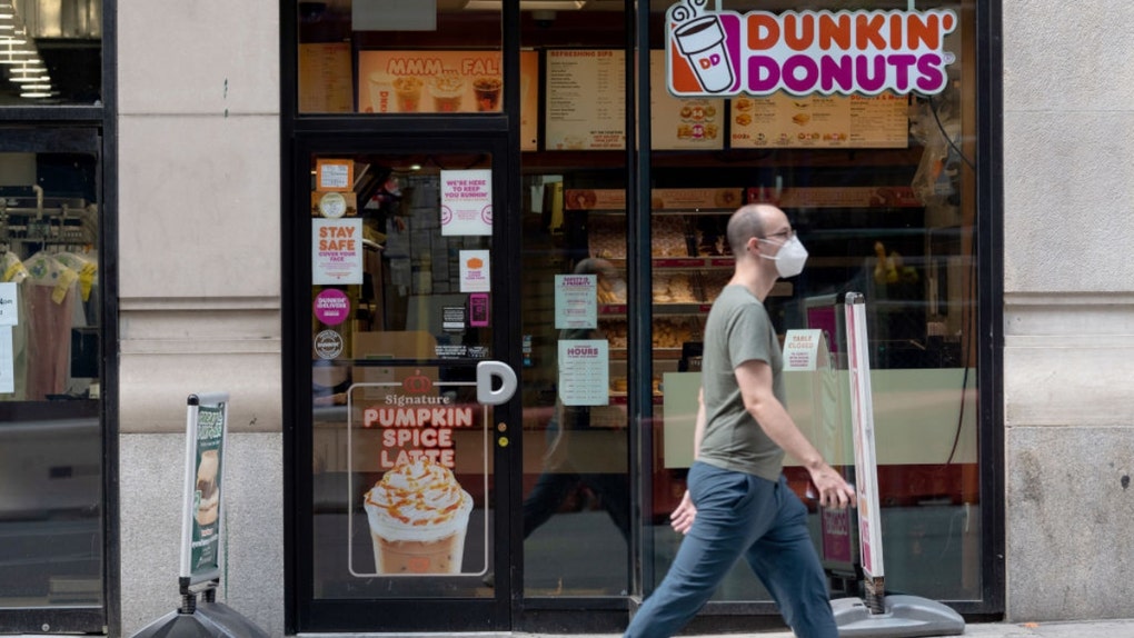 In a stunning twist, Dunkin' has out-done Starbucks in the wokeness department.