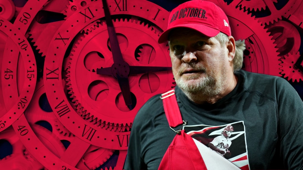 John Kruk clocks