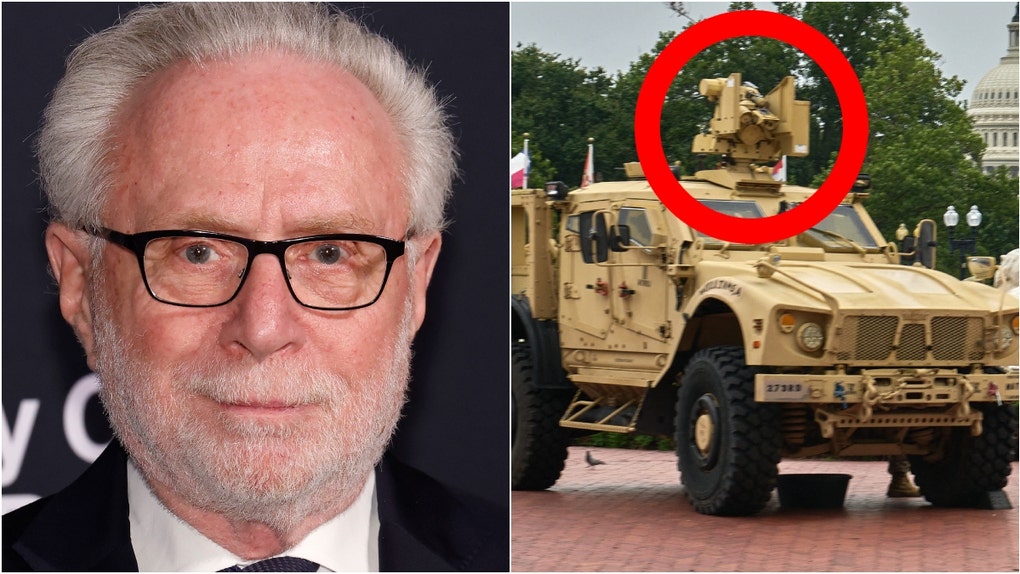 CNN's Wolf Blitzer is getting roasted on X after tweeting about the military being on the streets of Washington, D.C. to stop crime. What did he tweet? What are the reactions? (Photo by DOMINIC GWINN/Middle East Images/AFP via Getty Images and Photo by Taylor Hill/WireImage via Getty Images)
