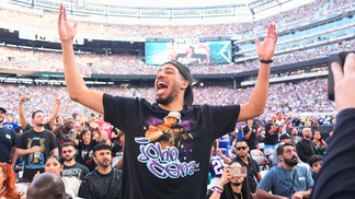 Tyrese Haliburton Basks In The Boos Of Bitter Knicks Fans At WWE SummerSlam
