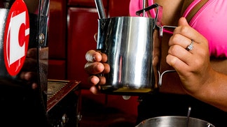 man arrested for trying to pull bikini barista into his car