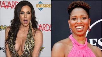 Porn star Kendra Lust trolled ESPN's Monica McNutt over not recognizing a Barry Sanders jersey. What did she tweet? Who is Kendra Lust? (Photo by Ethan Miller/Getty Images and Photo by Frazer Harrison/Getty Images)