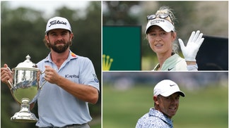 Cameron Young, Nelly Korda, and Rory McIlroy.