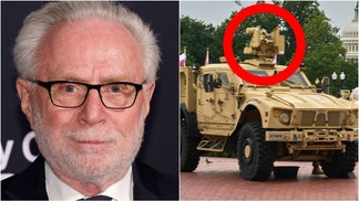 CNN's Wolf Blitzer is getting roasted on X after tweeting about the military being on the streets of Washington, D.C. to stop crime. What did he tweet? What are the reactions? (Photo by DOMINIC GWINN/Middle East Images/AFP via Getty Images and Photo by Taylor Hill/WireImage via Getty Images)