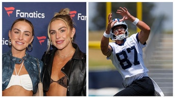 cavinder twins new boobs at dallas cowboys training camp