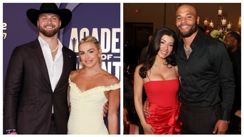 cowboys wags haley cavinder sarah jane ramos cowboy pillows