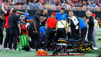 Morice Norris was injured in the Detroit Lions game