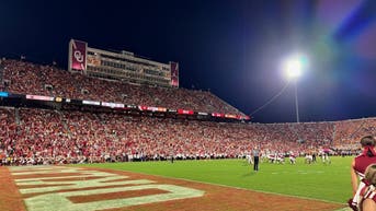 Schools are now offering a new variety of fan experiences, like Oklahoma selling press conference seats