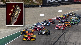 Indycar and a Gibson guitar headstock