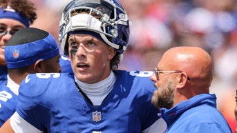 jaxson dart and kara dart make their nfl debuts