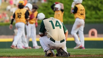 little league player embarrassed. 