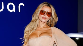 model brooks nader nip slip on a yacht