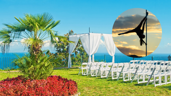 pole dancers wedding viral tiktok video