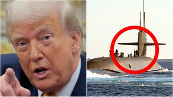 President Donald Trump scrambled nuclear submarines to move after Russia threatened to use its secret Dead Hand weapon system. What is the Dead Hand system? (Photo by David Nagle/U.S. Navy/Getty Images and Photo by Chip Somodevilla/Getty Images)