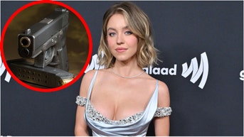 Taran Tactical shared a video of Sydney Sweeney letting it fly on a gun range. She is an impressive shooter. Watch the video. Has she responded to the American Eagle outrage? (Photo by Axelle/Bauer-Griffin/FilmMagic and Getty Images Creatives)