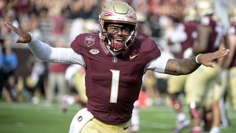 Thomas Castellanos Delivers On Promise, Leads Florida State To Upset Win Over Alabama. Kalen DeBoer 