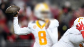 Tennessee quarterback blurred.