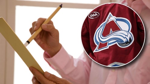Man writing Haiku and Avs logo