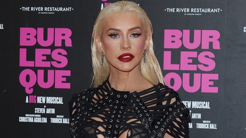 christina aguilera ice cream truck snow cone