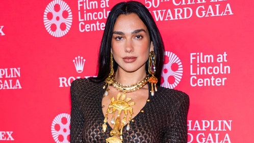 dua lipa early 30th birthday celebration butt cutout dress